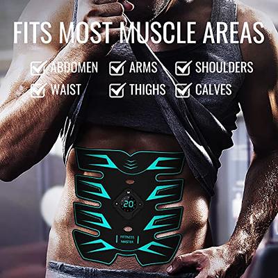 EMS Muscle Stimulator Abdominal Trainer Fitness Toning Hip Gear Toner Belt  US