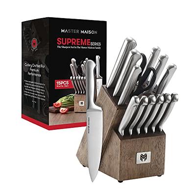 Knife Sharpeners for Kitchen Knives– Stainless Steel 4 in1 Kitchen