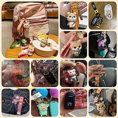 OFFCURVE Cute Kawaii Accessories Anime Keychain for Men Women Boy Girl Bear  Keychain Car Keychain Accessories Key Purse Handbag Charms Creative Braided  Rope Resin Animal Pendant Metal Key Ring, Pink - Yahoo