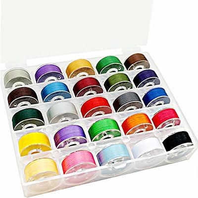 Exceart 16 Roll Variegated Crochet Thread Cotton Thread Balls Embroidery  Yarn Rainbow Color Cross Stitch Threads Craft Sewing Supplies for Home Gift