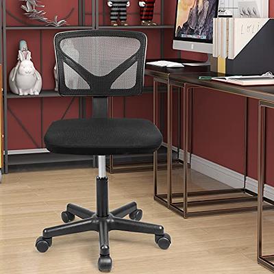 Yangming Ergonomic Office Chair, Mid Back Mesh Desk Chair with Lumbar  Support for Home Office, Gray