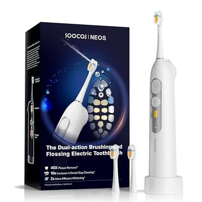 crgrtght Electric Toothbrush, Electric Toothbrush with 8 Brush Heads,with  Toothbrush Box, 5 Cleaning Modes,Deals, Water Proofing Ipx7 Water Proofing