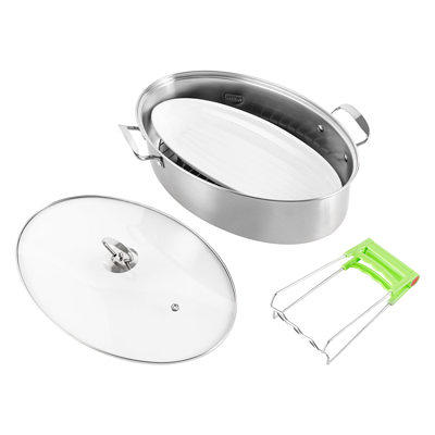  DOITOOL Springform Pan 10 Inch Stainless Steel