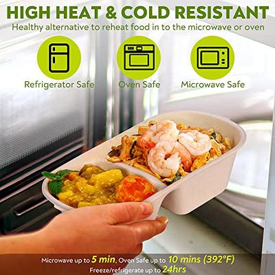 Enviro Safe Home Disposable Meal Prep Containers - Compostable