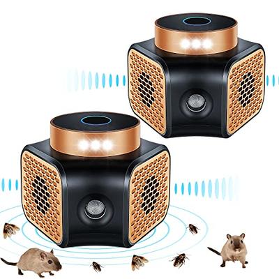 Qualirey 2 Pack Rodent Repellent Ultrasonic Mouse Repellent Plug
