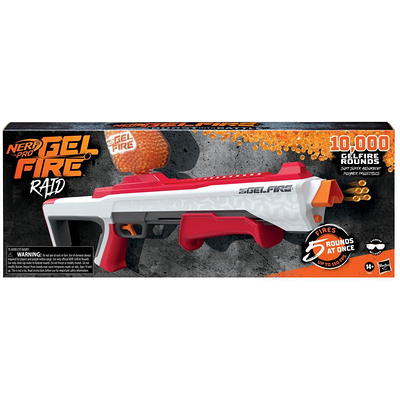 Hasbro E8912 Nerf Hyper Rush-40 Pump-Action Blaster and 30 Nerf