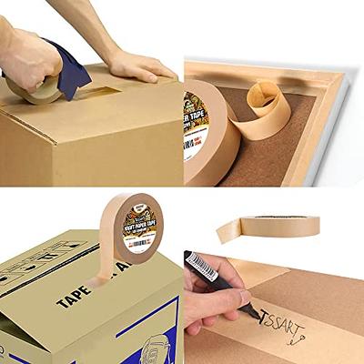 TSSART Self Adhesive Kraft Paper Tape - Brown Packing Tape Frame