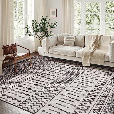 Lahome Moroccan Washable Living Room Rug - 3x5 Area Rugs for