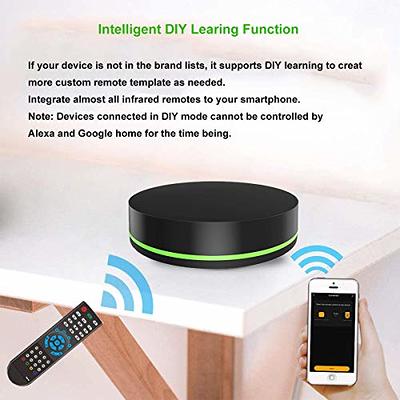 Smart IR Remote Control Hub WiFi Infrared Universal Remote Control IR  Blaster Smart Home Automation Compatible with Alexa Google Home - Yahoo  Shopping
