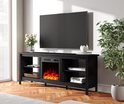 TV Stands for 75 inch TV, Entertainment Center TV Console for Living Room and Bedroom, 70 inch, Black