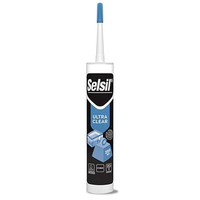 SELSIL Ultra Crystal Clear Mounting Adhesive & Sealant - Indoor & Outdoor  Adhesive Tough & Flexible Construction Adhesive, 100% Transparent Bonding  and Sealing Waterproof Adhesive (9.8 fl oz/290 mL) - Yahoo Shopping
