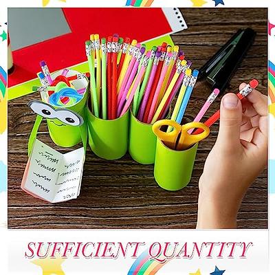 GOLDGE 40pcs Rainbow Pencils, 4 Color in 1 Rainbow Colored Pencils for Kids, Art Supplies, Coloring Pencils, Gifts for Students