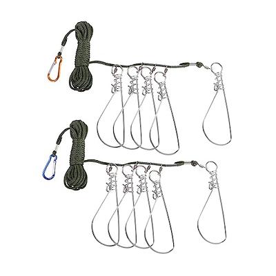 Fishing Stringer Clip Snap Lock Portable Kayak with Float