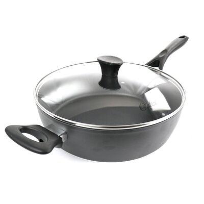 Oster 3.5 Quart Aluminum Saute Pan with Lid