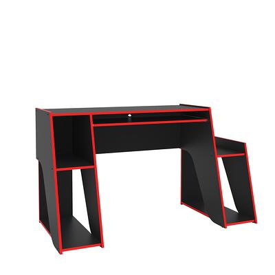 Vineego 51-in Black Modern/Contemporary Gaming Desk in the Desks