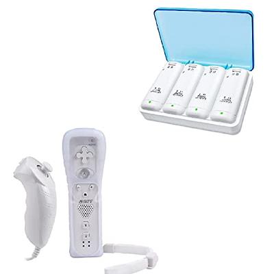 Motion Plus Remote Controller for Nintendo Wii / Wii U Console Video Gaming  with Case