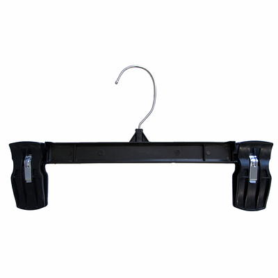 Hanger Central Recycled Black Heavy Duty Plastic Bottom Hangers