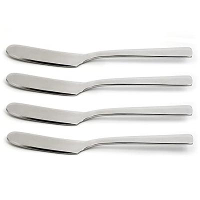 Choice 14 1/4 Flexible Stainless Steel Solid Spatula / Turner