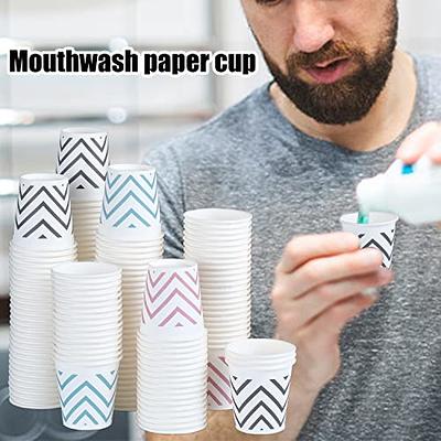 Lamosi 300 Pack 3 oz Disposable Bathroom Cups, 3oz Paper Cups for Bathroom,  Mouthwash Cups, Mini Paper Cups for Parties, Picnics, Barbecues, Travel