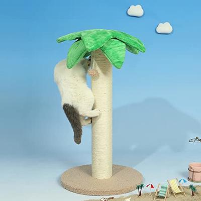 LUCKITTY Large Cat Scratching Post Kitty Coconut Palm Tree - Big