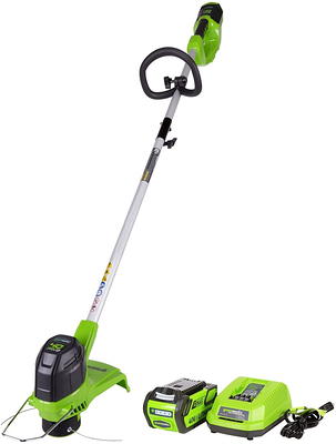 Sun Joe 24V 10 Cordless Sharperblade Stringless Grass Trimmer