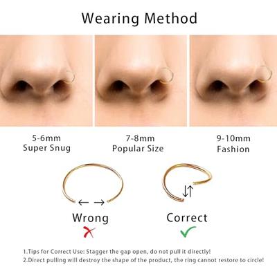 How to Make a Fake Nose Piercing: 12 Steps (with Pictures)