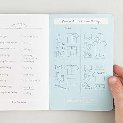 Letterfolk Kids Outing Passport Journal — Pocket-sized Trip Book