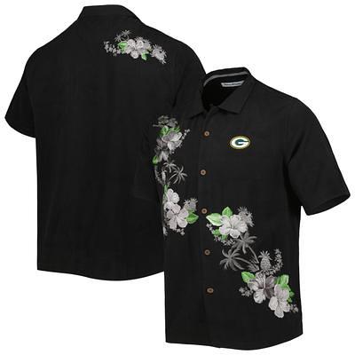 Men's Tommy Bahama Black Green Bay Packers Sport Azule Oasis Camp Button-Up  Shirt - Yahoo Shopping