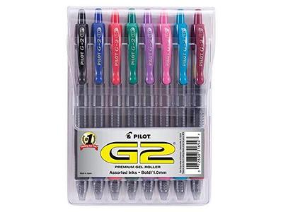 Pilot G2 Refillable, Retractable Rolling Ball Gel Pens For Use With Beaded  Pen Covers, Wraps, Sleeves - Yahoo Shopping