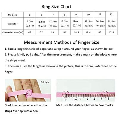 Xiangdd Jewelry Tools Invisible Ring Size Adjuster for Loose Rings for Women Ring Adjuster Fit Any Rings, Assorted Sizes of Ring Sizer, Adult Unisex, Size