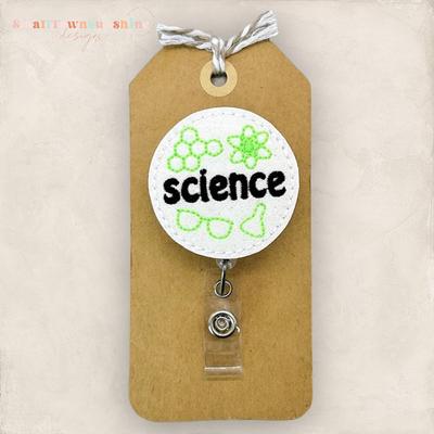 Science Badge Reel, Teacher Mls Clip, Mlt Coworker Gift, Buddy, Retractable  Id Holder - Yahoo Shopping