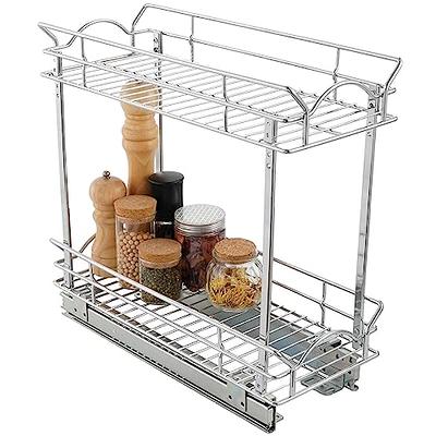 Buy Wholesale China Kitchen Countertop 2 Tier Sliding Pull Out Cabinet  Storage Organizer Spice Rack & Storage Cabinet at USD 2.5