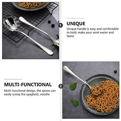 OXO Good Grips Pasta Scoop Strainer,Gray