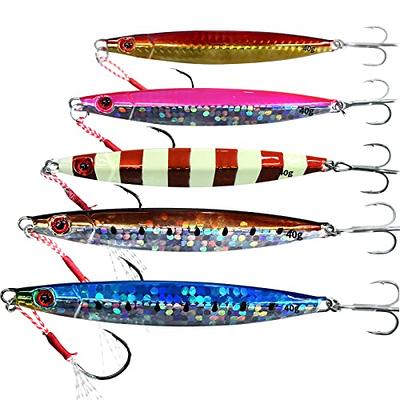 XBLACK Hard Fishing Lures Jigging Bait Sinking Metal Spoons Set 5PCS with  Tackle Box for Bass Pike Walleye Perch Fishing in Saltwater Freshwater,  XBLACK Baits, Catch Big Fish! - Yahoo Shopping