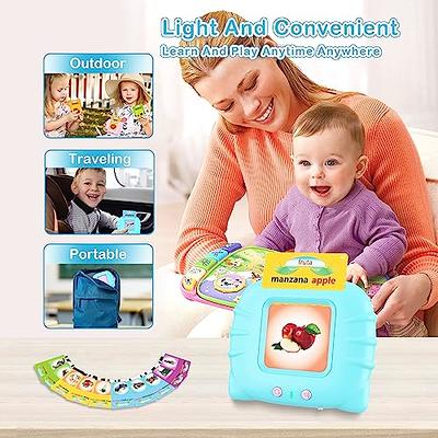 Websonaw Toddler Toys for 2 3 4 5 Year Old Boys Girls, Talking Flash Cards  with 224 Words, Autism Sensory Toys for Autistic Children Learning