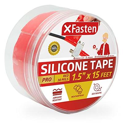 XFasten Double Sided Tape, 1/4 Inch x 20 Yards, White