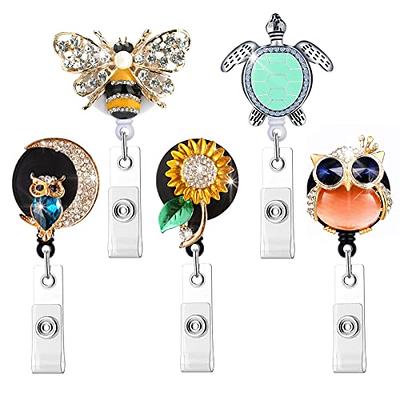 Gorgeous Owl Glitter Badge Reel - Perfect for Fall!