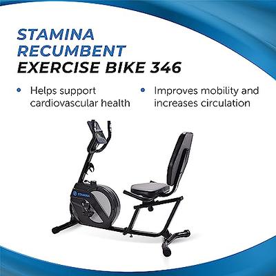 Stamina recumbent 2025 exercise bike 1346