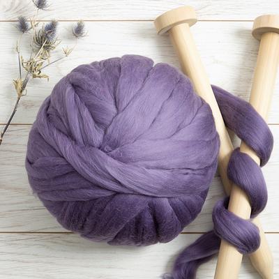 Chunky Yarn SALE! Merino Wool Roving Giant Yarn For Arm Knitting