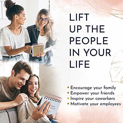 Inspirational Flip Calendar with Quotes - Desk Calendar, Motivational Desk  Gifts for Women, New Job Gift, Daily Affirmations for Women - Yahoo Shopping