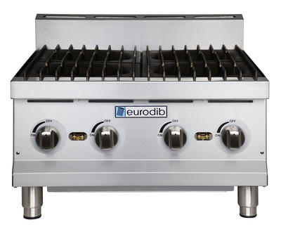 Imperial IHPA-10-60 10 Burner Countertop Gas Hotplate / Range with Manual  Controls - 320,000 BTU