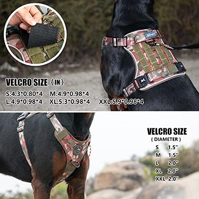 Service Dog Vest Harness and Leash Set, Animire in Training Dog