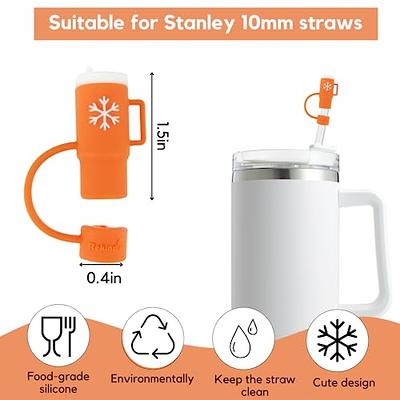 Buy 9PCS Straw Cover Cap for Stanley Cup, Silicone Straw Topper for Stanley  30&40 Oz Tumbler with Handle, 10mm Drinking Straw Tip Covers for Christmas  Gifts. Online at desertcartINDIA