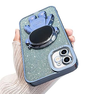 Compatible with iPhone 13 Mini Case Cute 3D Astronaut Stand Design Camera  Protection Shockproof Soft Back Cover for Apple iPhone 13 Mini Phone Case