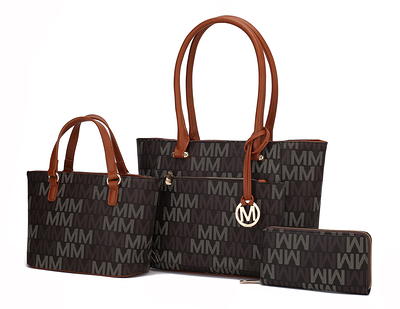 MKF Collection Kristal M Signature Tote Bag by Mia K.