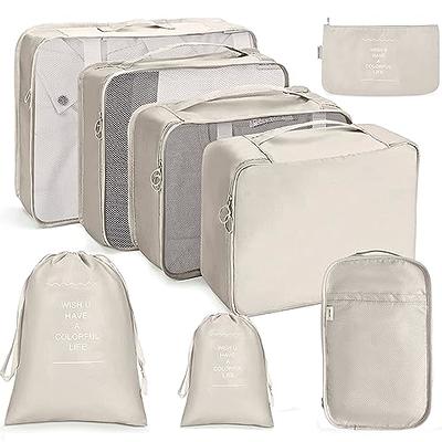 YYDSLEE Compression Packing Cubes for Travel Carry on Suitcase