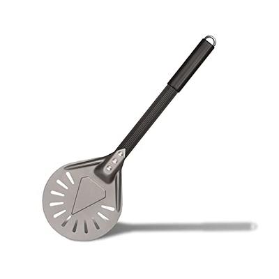 The Rock by Starfrit 034714-004-0000 12.5-inch Pizza Pan/Flat Griddle with T-Lock Detachable Handle