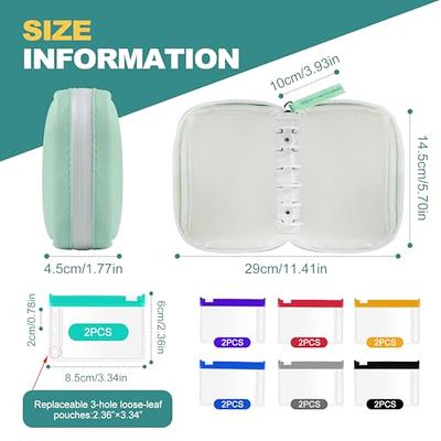 Pill Pouch Bags Zippered Pill Pouch Reusable Pill Baggies Clear Plastic  Pill Bags Self Sealing Travel Medicine Organizer Storage with Slide Lock  for