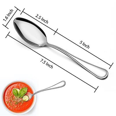 KLOWOAH Replacement Spoon Compatible with Thermos Funtainer 10oz Food  Jar,Stainless Steel Spoon,Dishwasher Safe (2 spoons)
