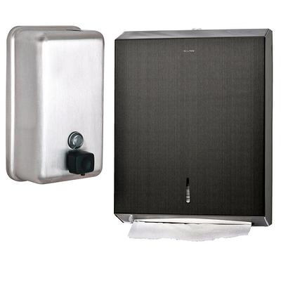 Alpine Industries Stainless Steel Wall Mount Double Post Toilet Paper Holder  at